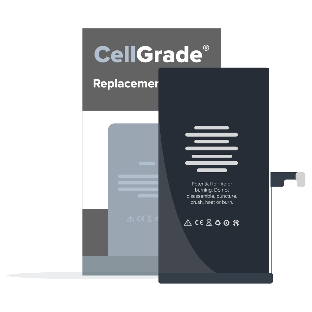 CellGrade battery with packaging